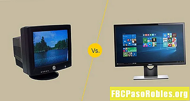 CRT vs. LCD-skjermer