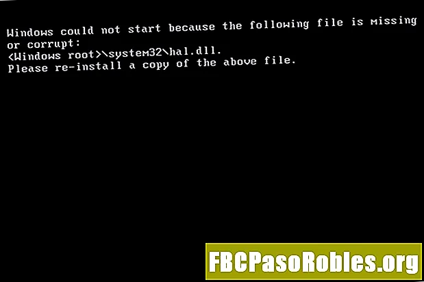 A hiányzó Hal.dll hibák kiküszöbölése a Windows XP rendszerben