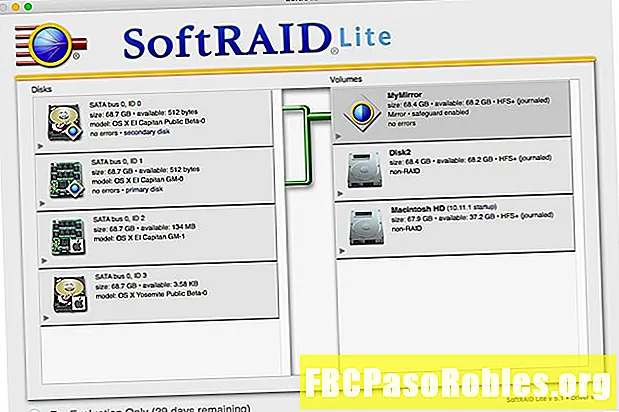 SoftRAID Lite უკეთესი RAID კომუნალური პროგრამა Mac- ისთვის