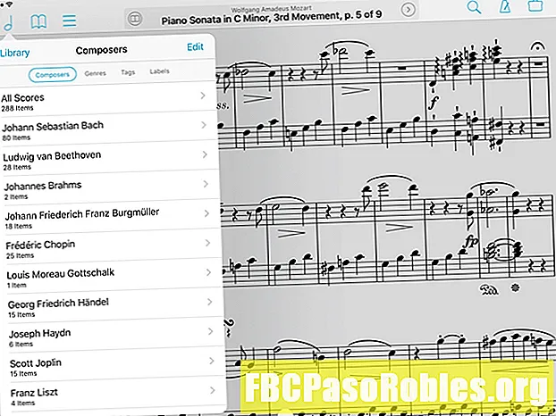 Os melhores leitores de partituras, notações e guias para iPad