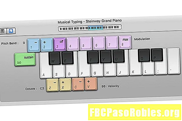 Gjør Mac-tastaturet ditt i et GarageBand-piano