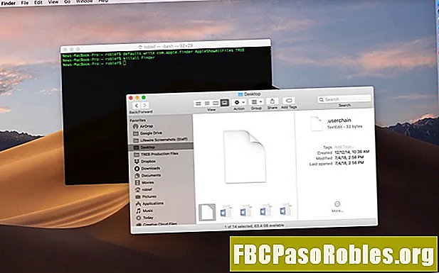 Se skjulte filer og mapper på din Mac med terminal - Tehnologies