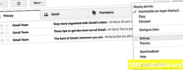 Wéi Äert Gmail Passwuert z'änneren
