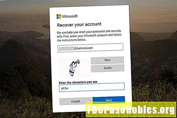 Az elveszített Windows Live Hotmail jelszó visszaállítása
