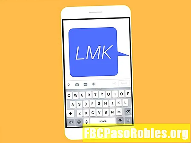 Какво означава LMK в текстовите съобщения?