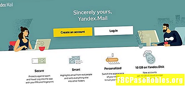 Yandex.Mail SMTP-innstillinger