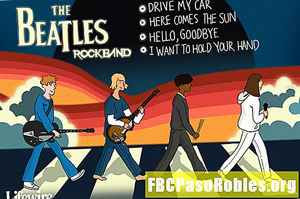 Ang Mga Beatles: Listahan ng Kanta ng Rock Band