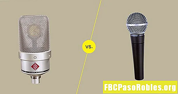 Kondensaatorimikrofonid vs dünaamilised mikrofonid