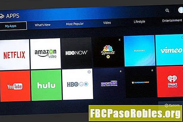 Samsung Apps-systemet for smarte TV-er og Blu-ray-spillere