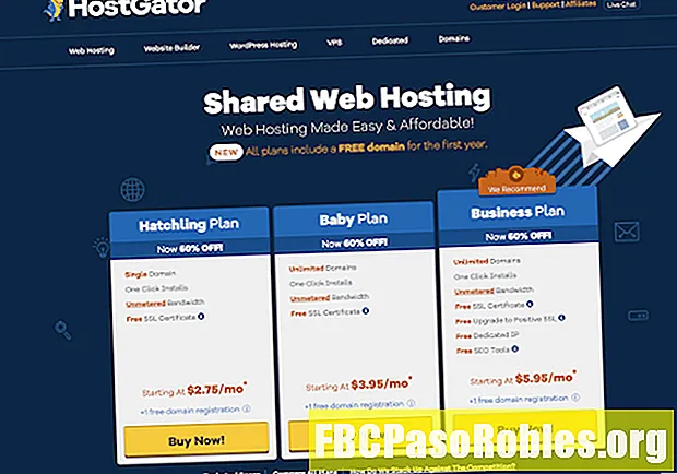 A Hostgator webtárhelyének áttekintése