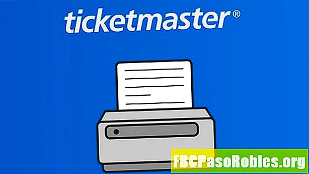 Ticketmaster 티켓을 인쇄하는 방법
