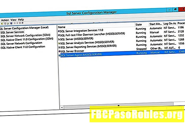 Start SQL Server Agent: Configureer SQL Server 2012