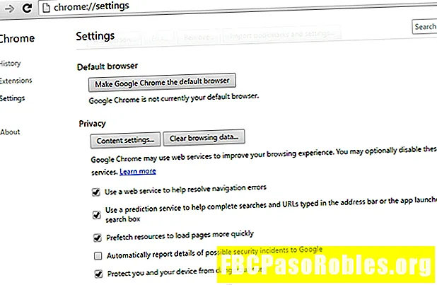 استخدام خدمات الويب وخدمات التنبؤ في Google Chrome