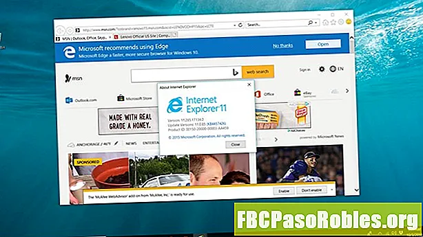 Milline Internet Exploreri versioon mul on?