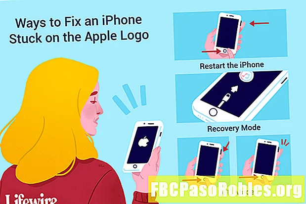 Hoe een iPhone vast te zetten die vastzit aan het Apple-logo