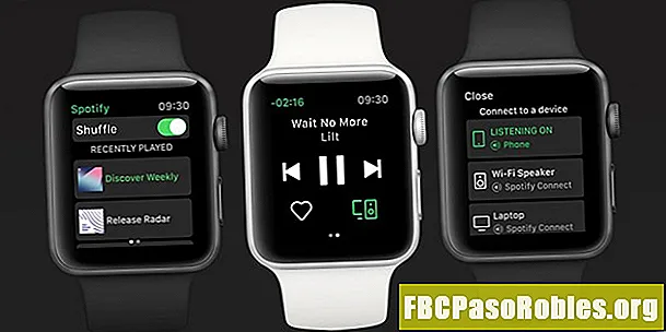 ວິທີໃຊ້ Spotify ໃນ Apple Watch