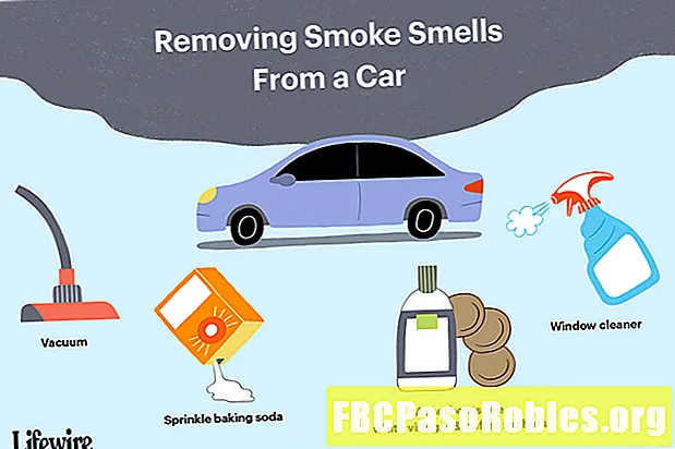 إزالة السجائر ورائحة الدخان من السيارات