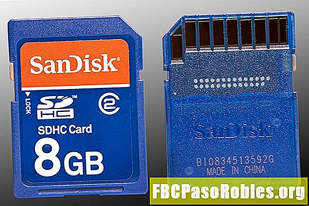 SD / SDHC-videokameraets hukommelseskort