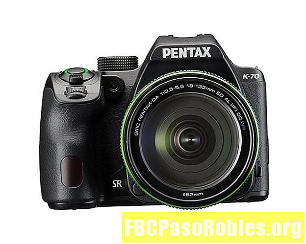 Пошук і ліквідацыя непаладак у камеры Pentax