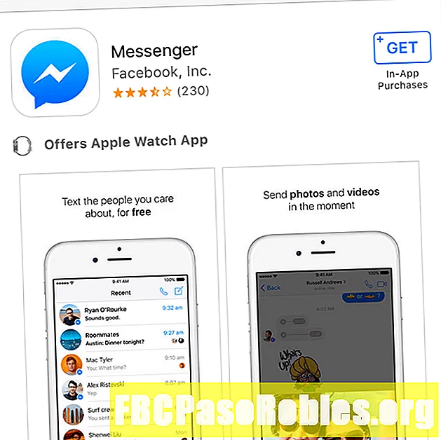 Facebook Messenger สำหรับ iPhone, iPad และ iPod Touch