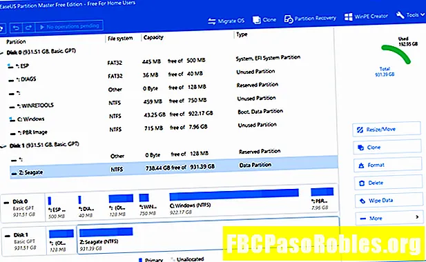 EaseUS Partition Master Free Edition v14