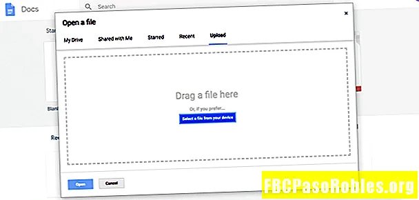 Hvordan konvertere en PDF til Google Doc Format