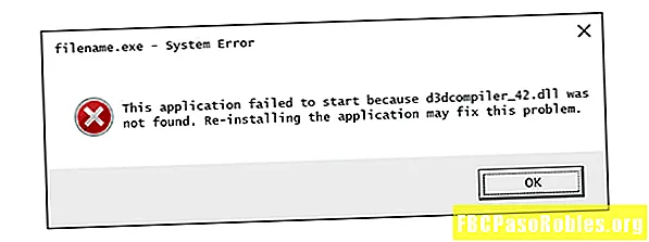 Com solucionar els errors que no s'han trobat D3dcompiler_42.dll o no s'han trobat