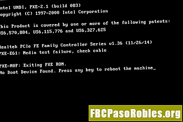 Hogyan javítsuk ki a 'PXE-E61: Media Test Failure, Check Cable' hibát