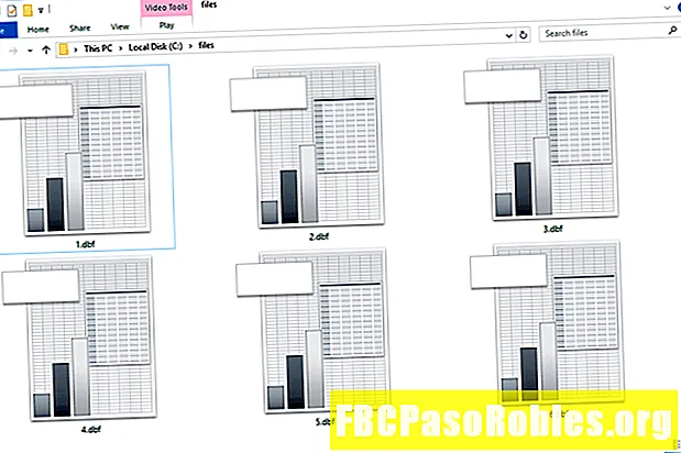 Hur man öppnar, redigerar och konverterar DBF-filer