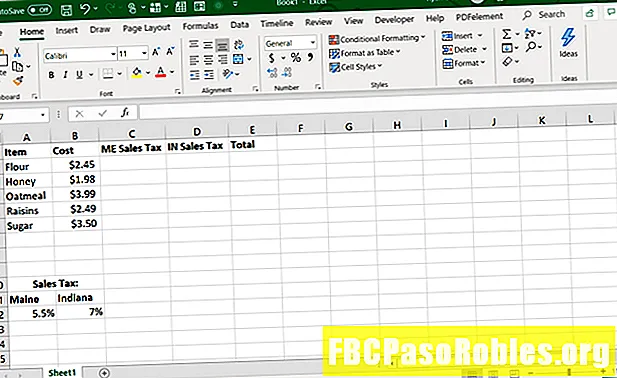 Kaip naudotis absoliučia ląstelių nuoroda „Excel“