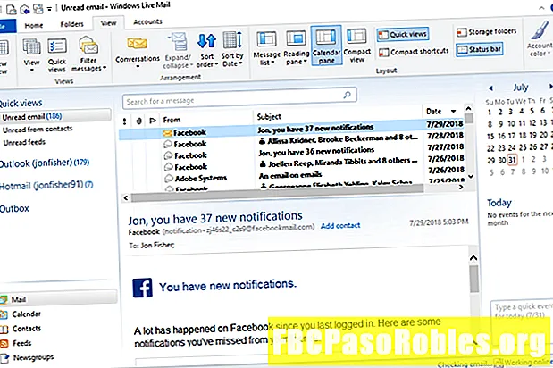 A Windows Live Mail használata a levelek olvasásához a Hotmail vagy az Outlook Mail alkalmazásból