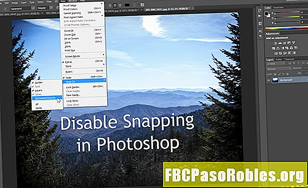 Håll Photoshop från att snappa till en dokumentkant - Programvara
