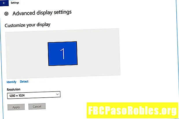 Pravilno prilagodite nastavitev ločljivosti zaslona v sistemu Windows