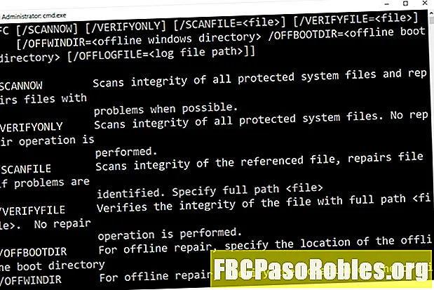 Sfc Command (System File Checker)